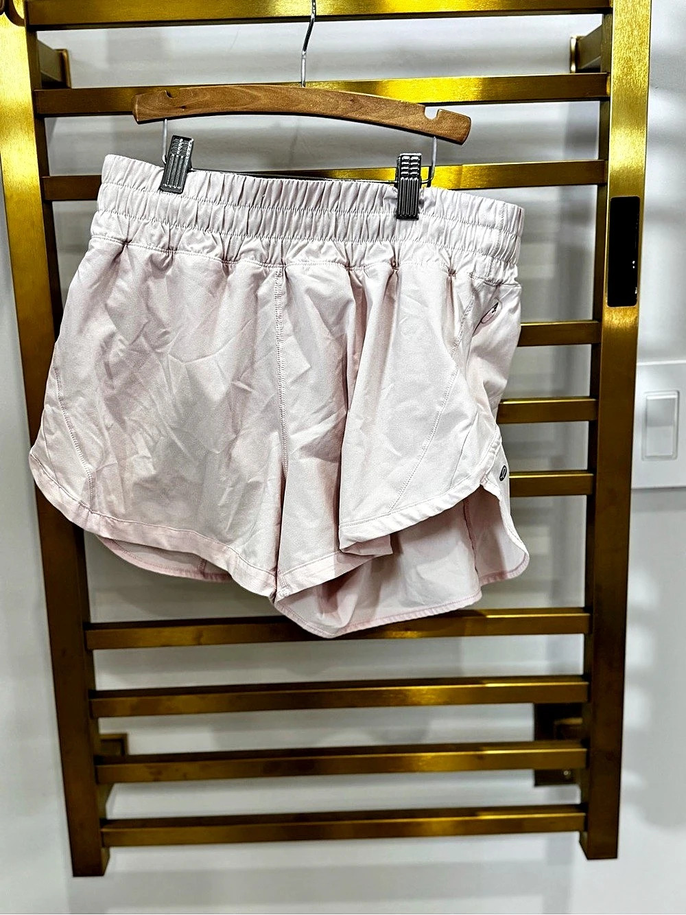 Lululemon Track That High-Rise Lined Short 3" Pink